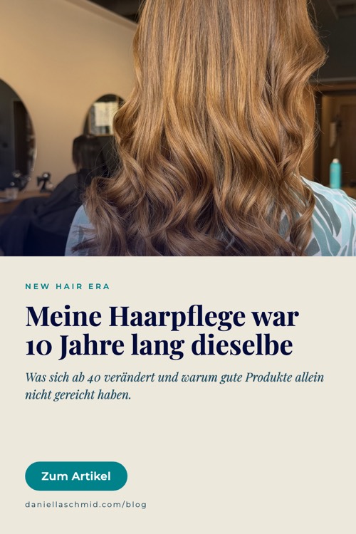 Haarpflege ab 40 &mdash; Pin zum Merken für später