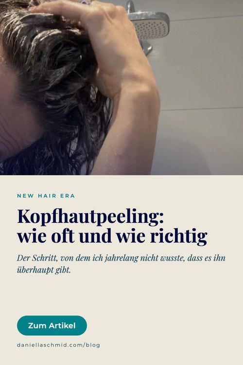 Kopfhautpeeling richtig anwenden — Pin zum Merken für später