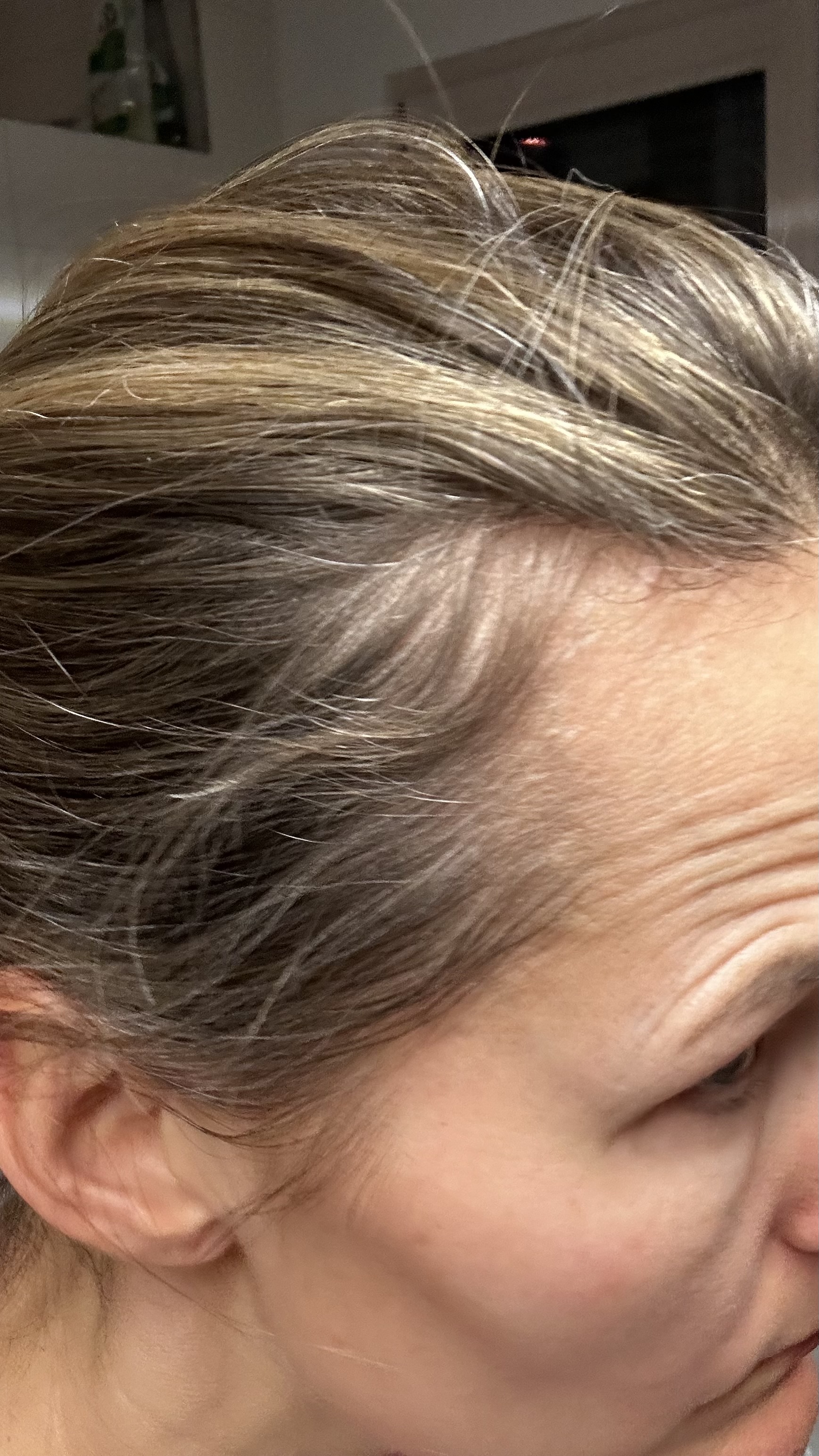 Haar nach 7 Monaten